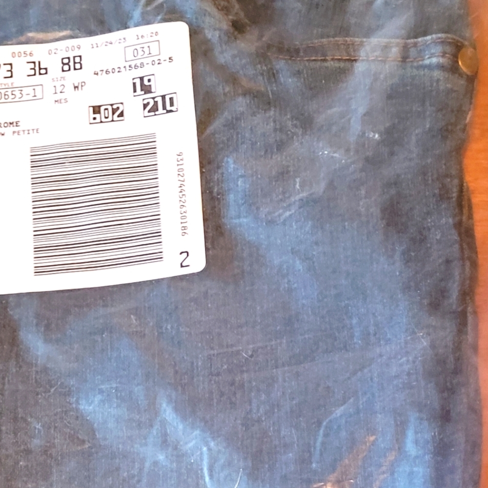 Straight leg embroidery Jeans